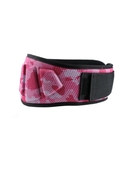 CINTURÓN DE LEVANTAMIENTO ROSADO