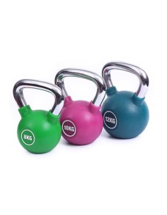 KETTLEBELLS BARRA CROMADA