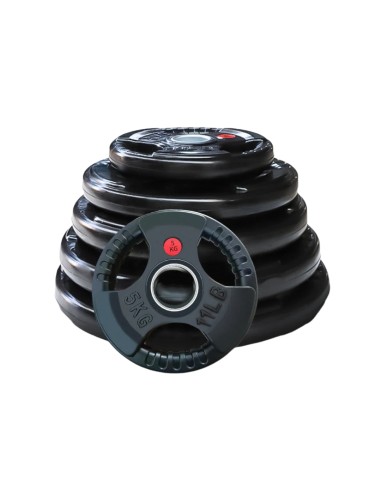 DISCOS DE CAUCHO TRIPLE AGARRE OLIMPICOS