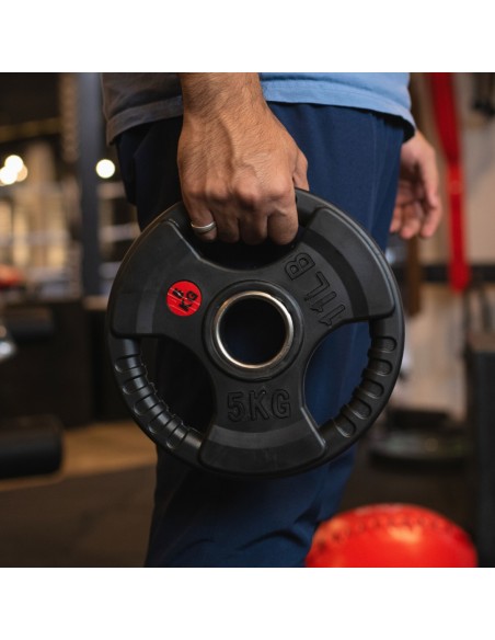 DISCOS DE CAUCHO TRIPLE AGARRE OLIMPICOS