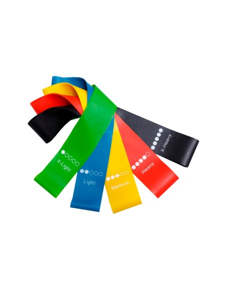 BANDAS DE LATEX - SET DE 5 RESISTENCIAS