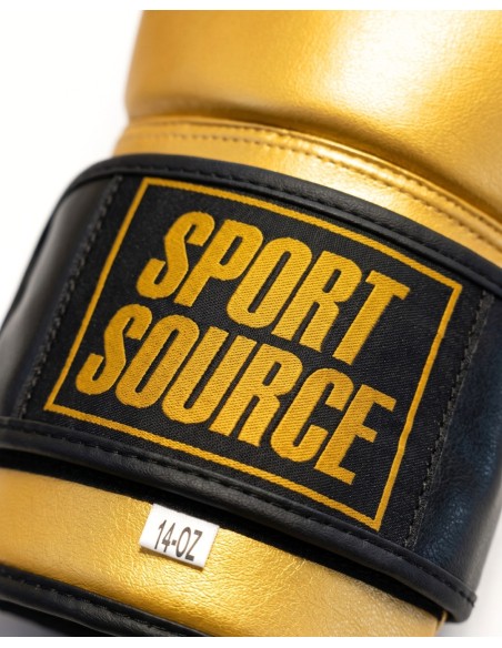Guantes de boxeo Dorado Sport Source